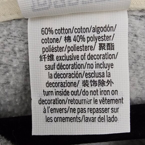 💥Pink Victoria's Secret Pullover Gray Drop Shoulder Oversized Hooded Sweatshirt - Picture 4 of 7